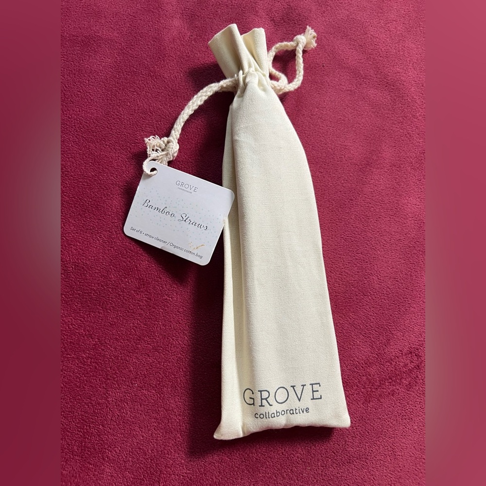 Grove Collaborative Bamboo straws